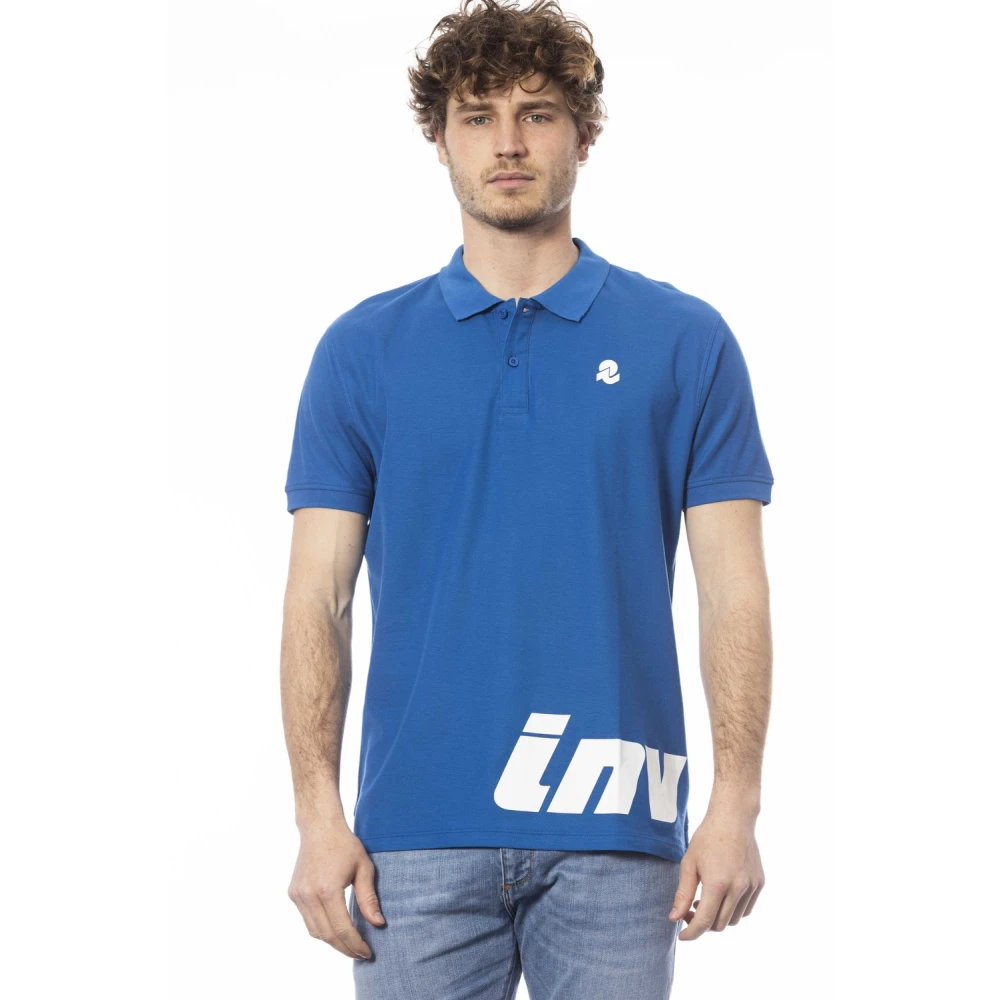 Invicta Men's Blue Polo Shirts, 2XL, Big Logo Polo