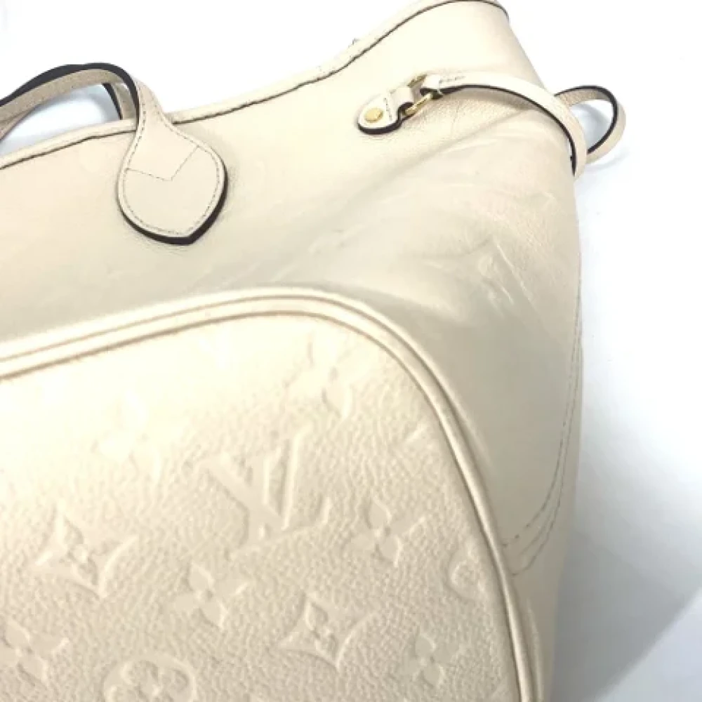 Louis Vuitton Vintage Pre-owned Fabric totes Beige Dames