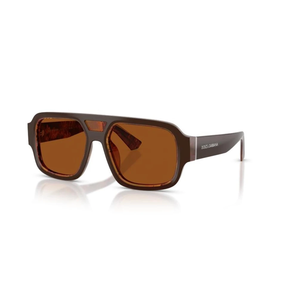 Dolce & Gabbana Men's Brown Square Sunglasses