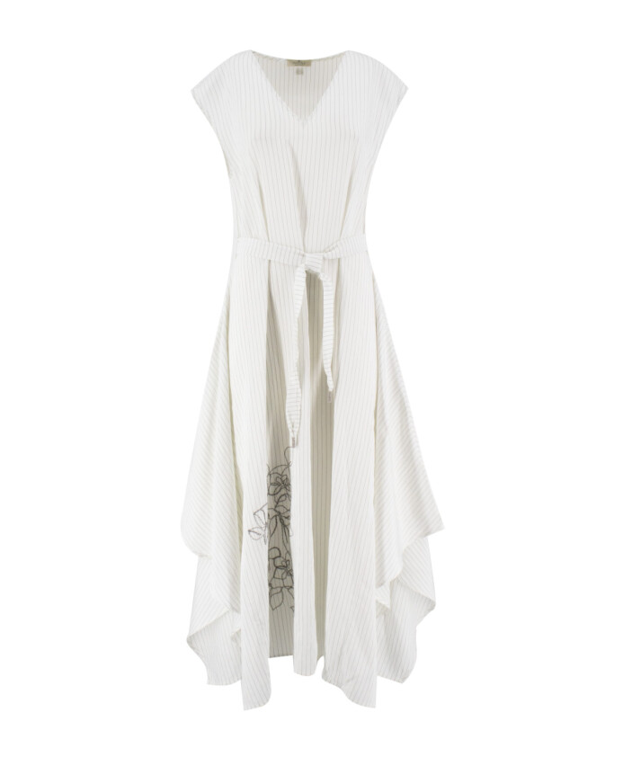 robe-midi-rayee-avec-broderie-florale