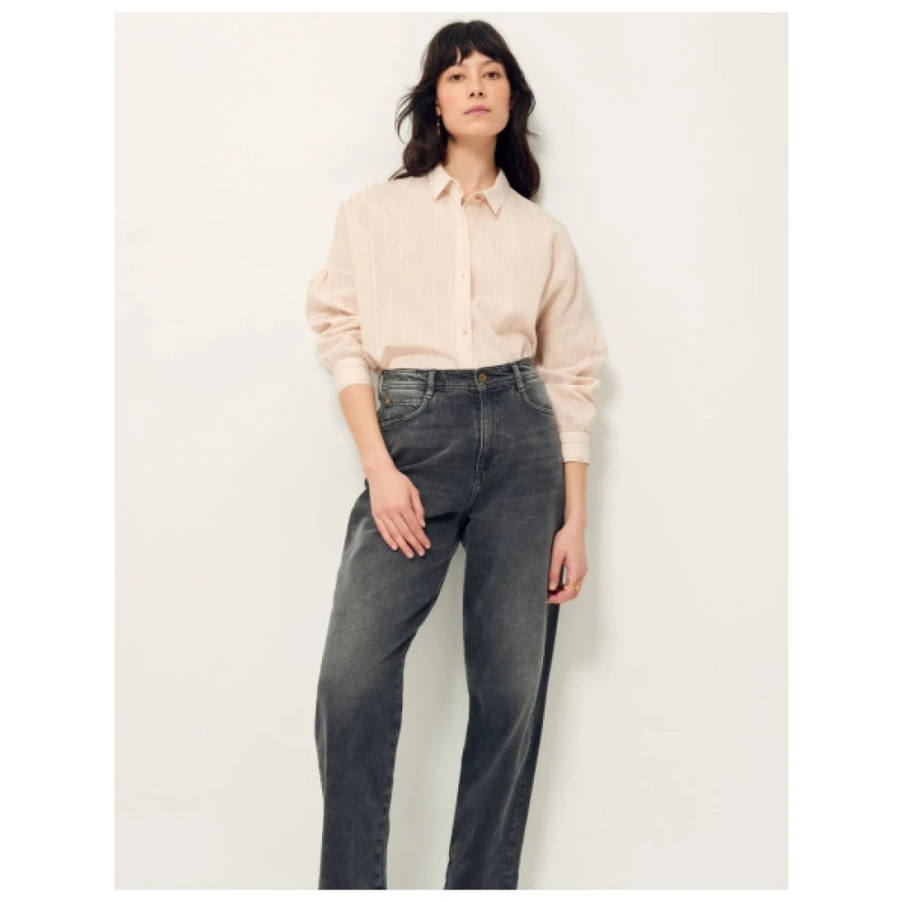 Sessun Botan losse overhemd Pink Dames