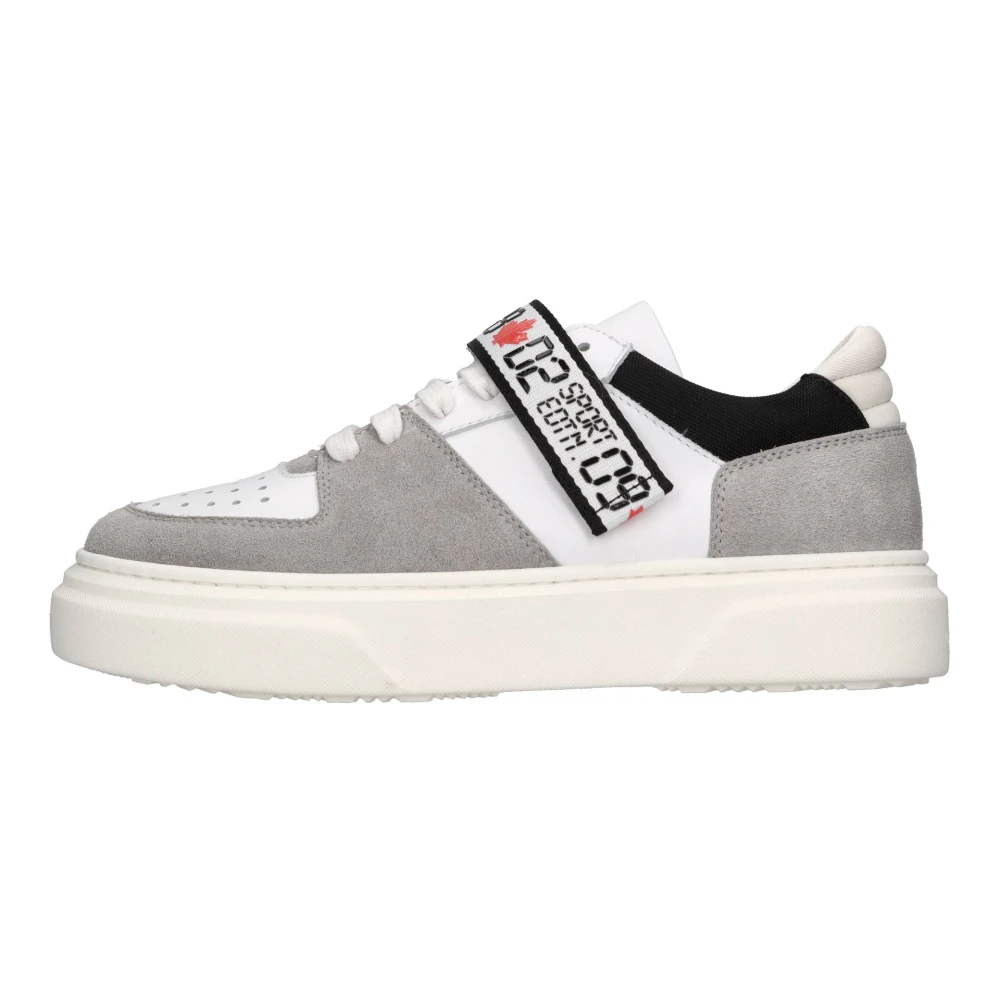 Dsquared2 Suède en Stoffen Sneakers Dames Schoenen Veelkleurig Multicolor