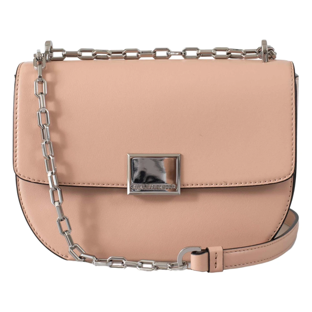 Karl Lagerfeld Roze Crossbody Tas Forever Pink Dames