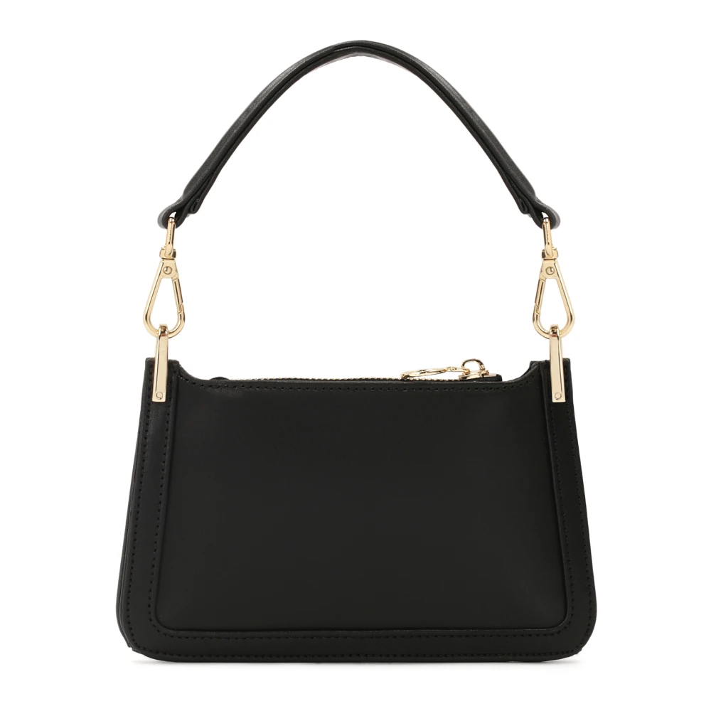 Kazar Studio Zwarte leren schoudertas met rechthoekige vorm Black Dames