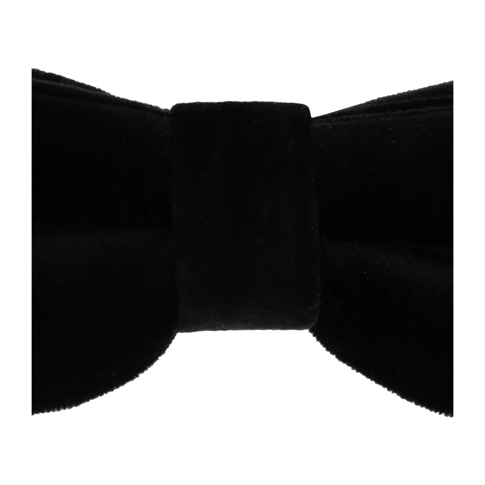 Paul Smith Fluwelen Vlinderdas Black Heren