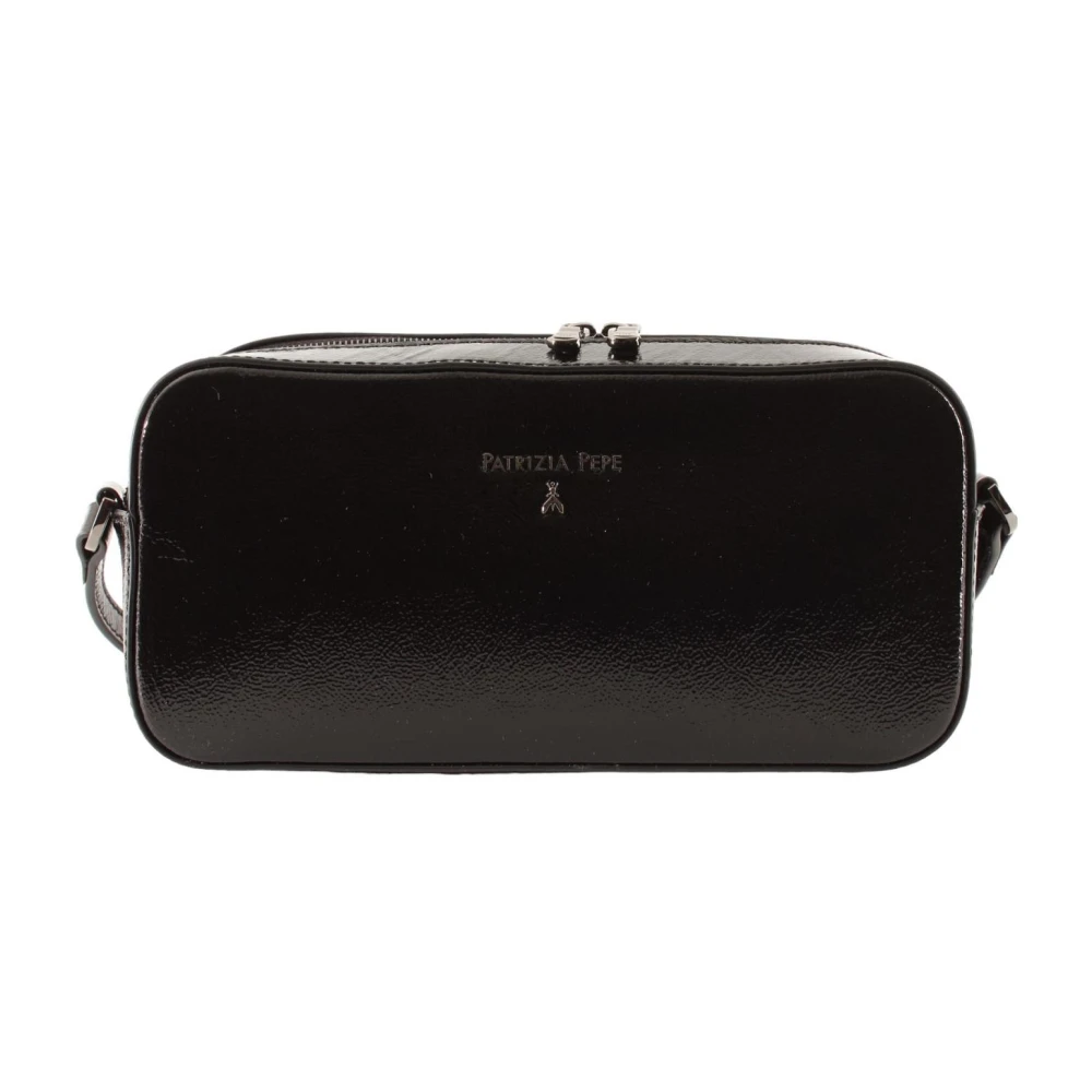 Patrizia Pepe Women's Black Batak Cross Body Bag - Stylish And Sophisticated