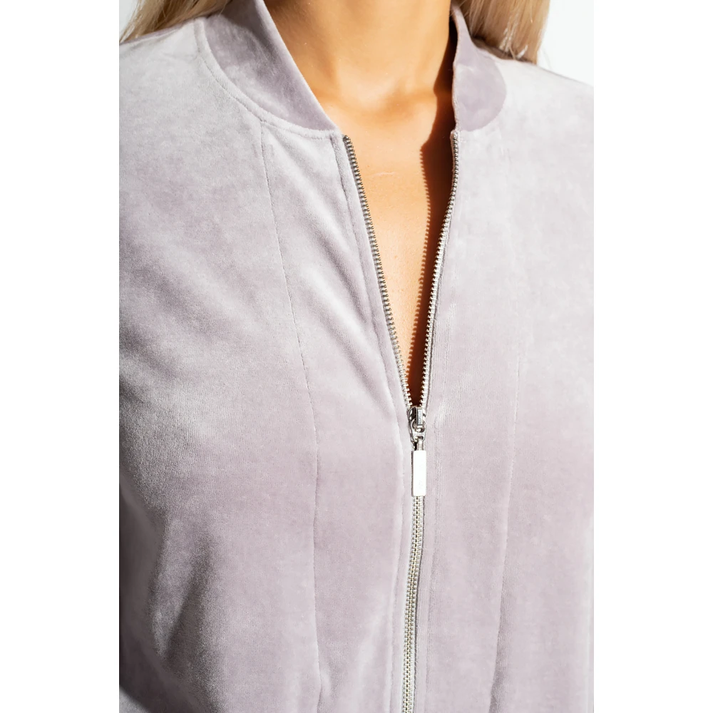 Hanro Velours sweatshirt Purple Dames