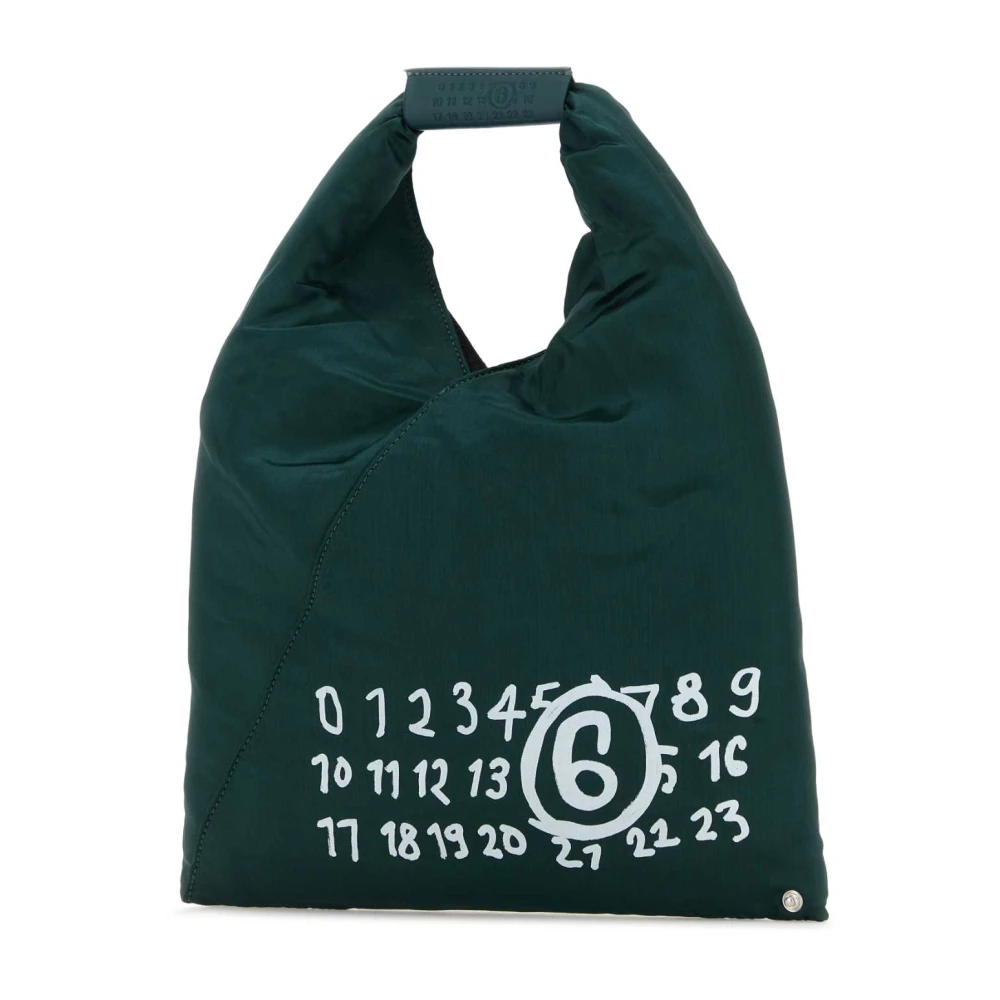 MM6 Maison Margiela Japanse handtas in flesgroen Green Dames
