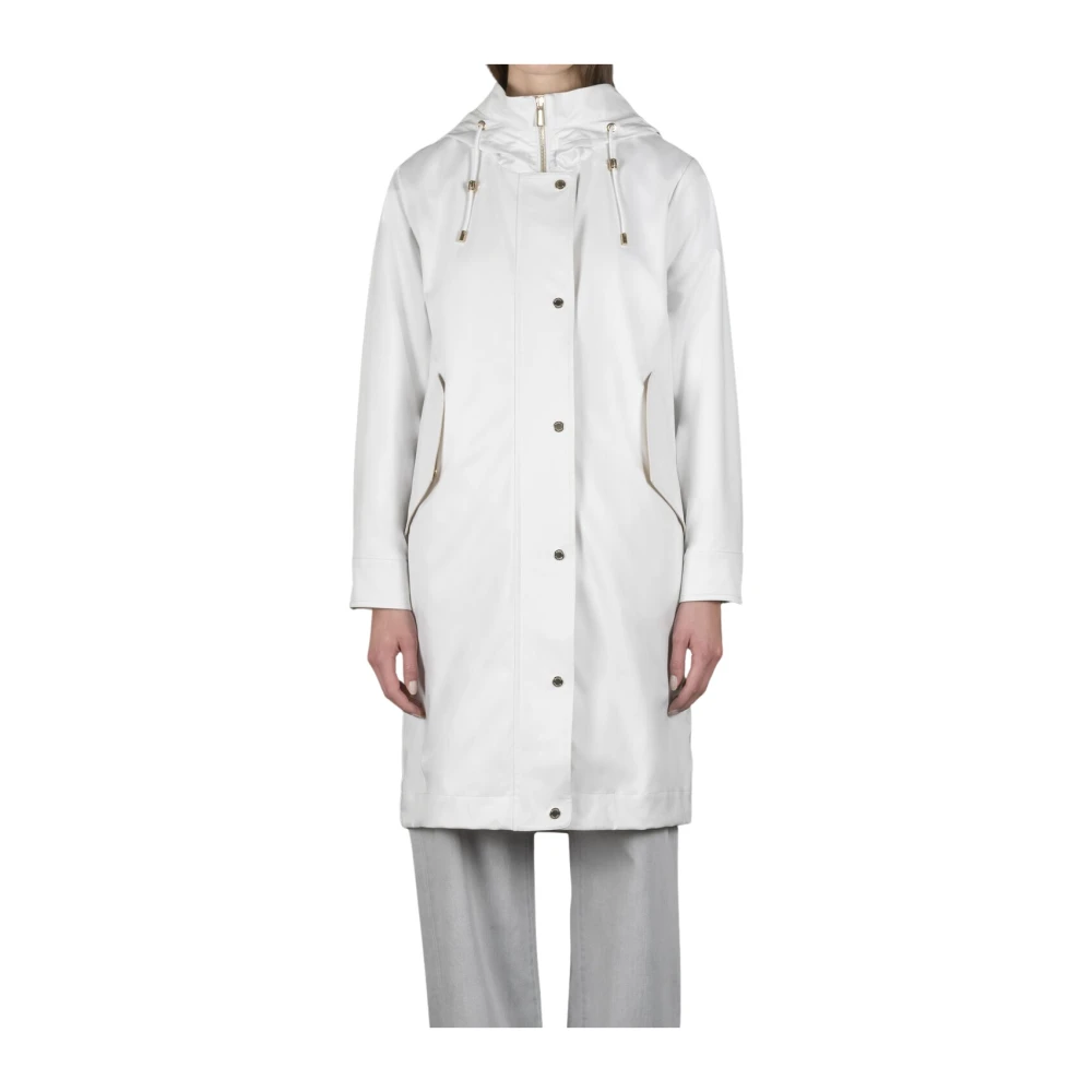 Moorer Women's Beige Parkas, Xs, Molly Parka
