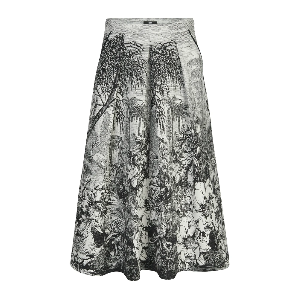RIANI Elegant A-Line Midi Skirt Multicolor Dames