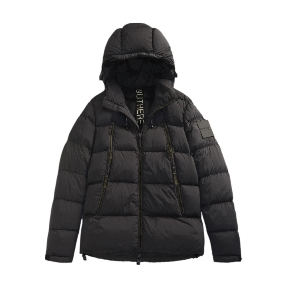 Outhere Men's Black Winter Jackets, L, Winter Jacket