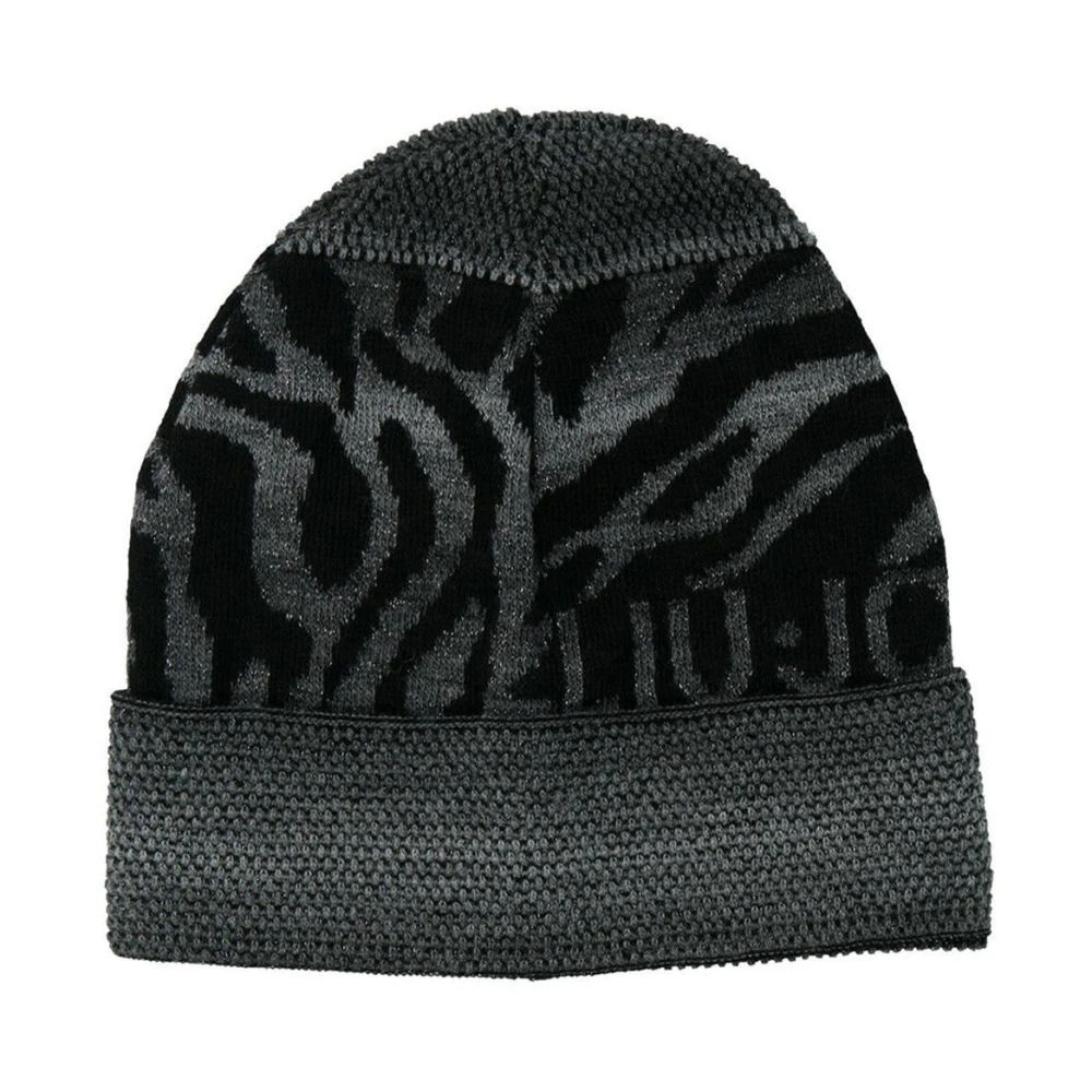 Liu Jo Gorro De Punto Acanalado Accessories Mujer Gris 