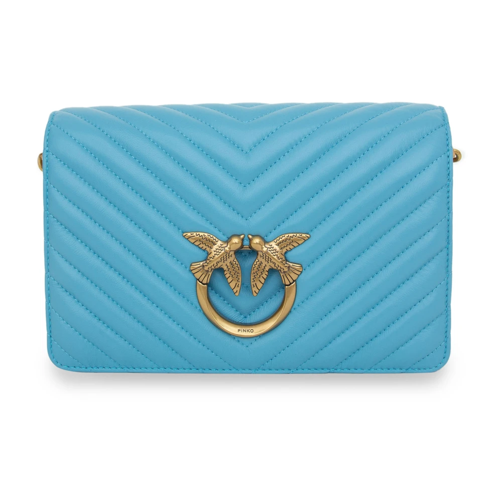 Pinko Love Bag Borse Azzurro - Stilfull och trendig Blue, Dam