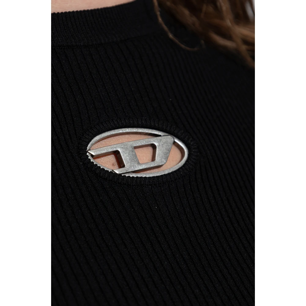 Diesel Sweater `M-Valari` Black Dames