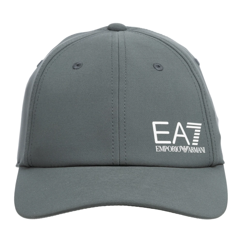 Emporio Armani EA7 Verstelbare Effen Logo Pet Green Heren