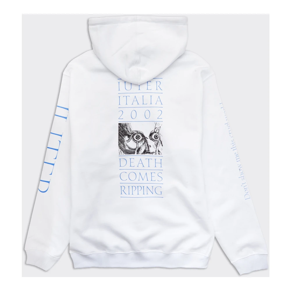 Iuter Witte Cruel World Hoodie White Heren