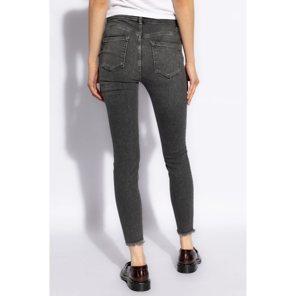 AllSaints Miller slim jeans Gray Dames