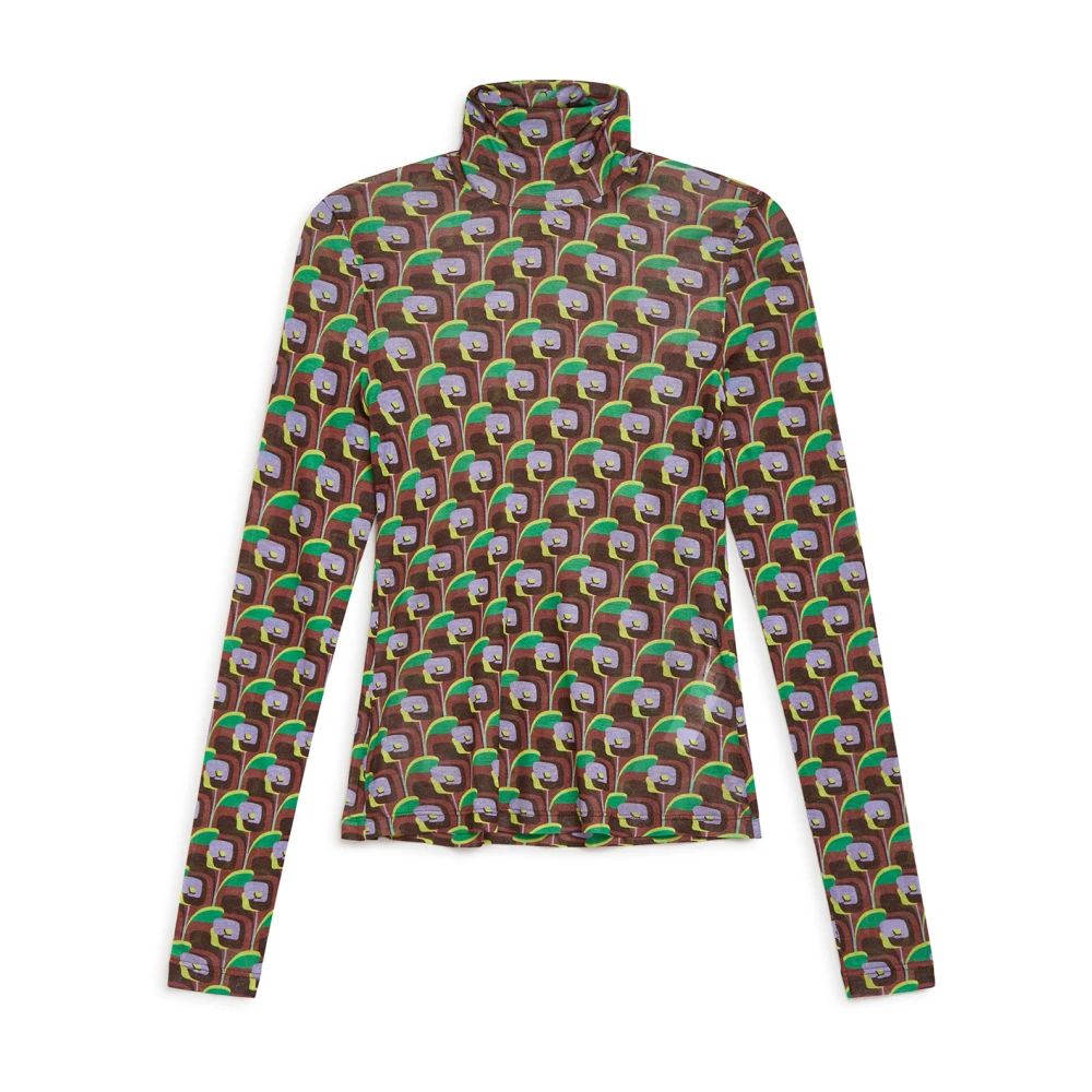 Maliparmi Winter Print T-Shirt Multicolor Dames