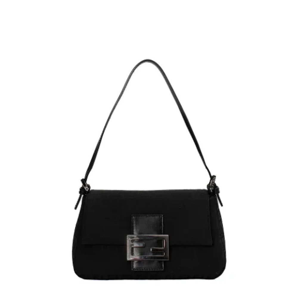 Fendi Vintage Pre-owned Canvas fendi-bags Black Dames