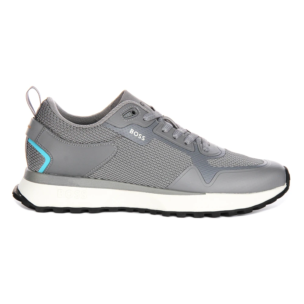 Hugo Men's Gray Grey Mesh Trainers For - Sneakers - 11 Uk - Shoes