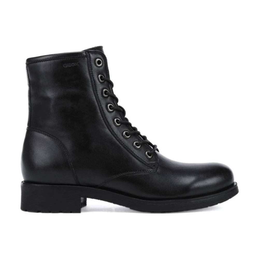 Geox Women's Black Ankle Boots For Size 3 Uk