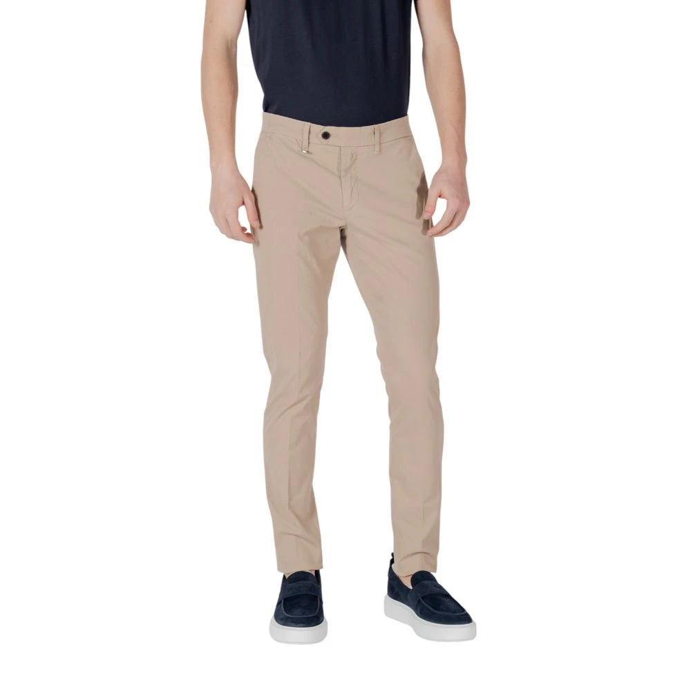 Antony Morato Men's Beige Bryan Skinny Fit Pants