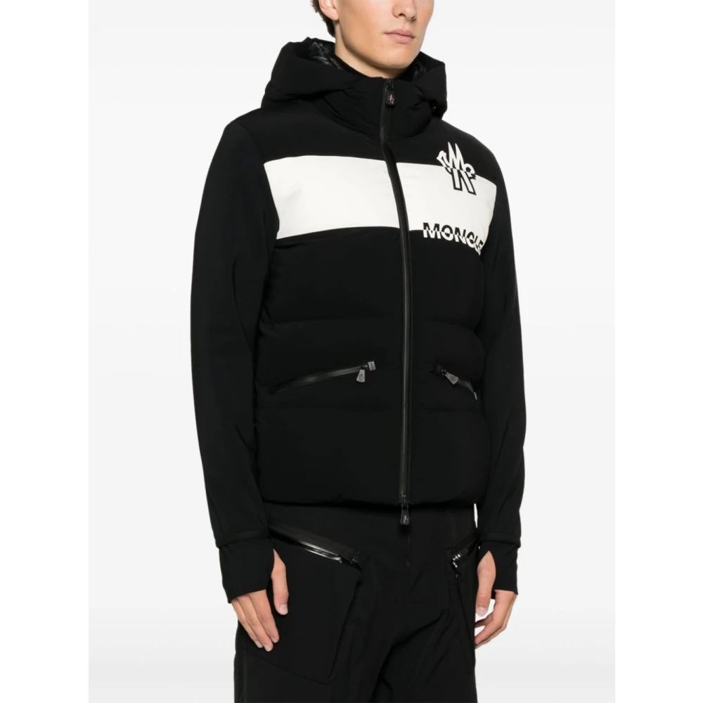 Moncler Beige Parka Winterjas Black Heren