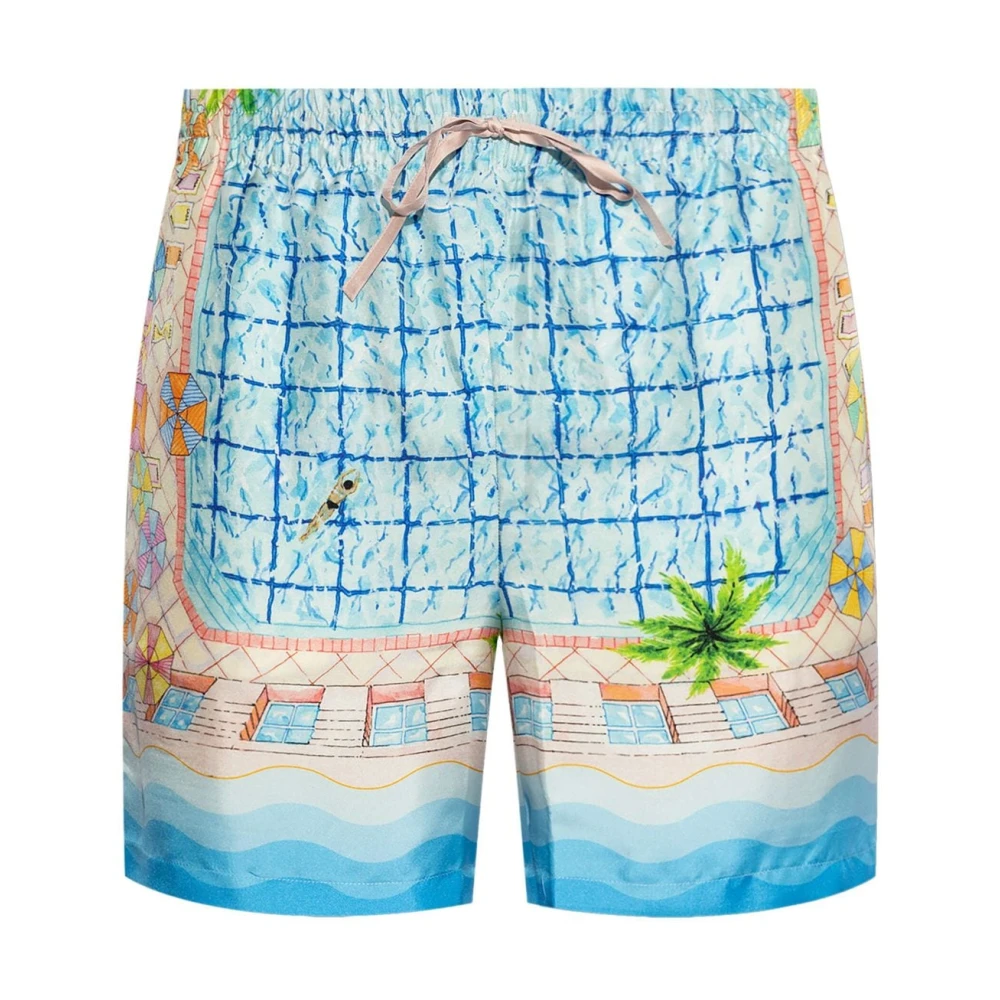 Casablanca Stiliga Sommar Shorts Multicolor, Herr