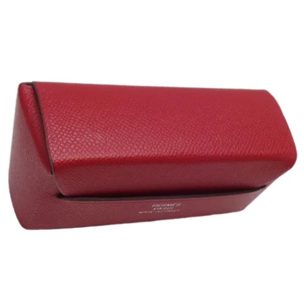 Hermès Vintage Pre-owned Leather home-office Red Dames