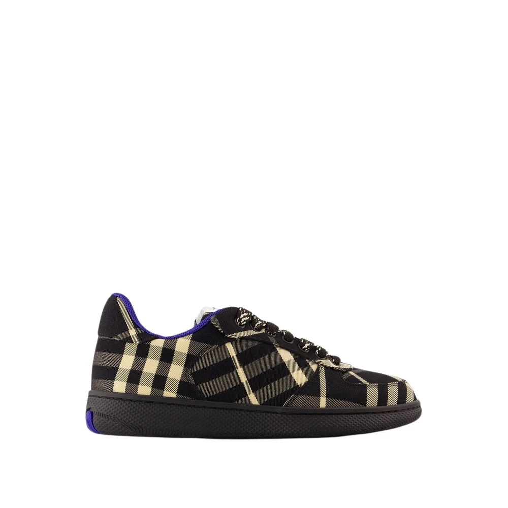 Burberry Check Terrace Sneakers Dames Schoenen Zwart