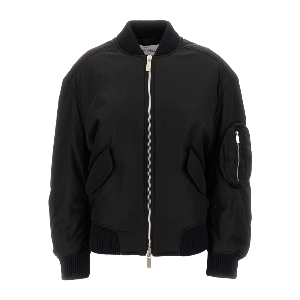 Jackets > Bomber Jackets - - Off White - Modalova