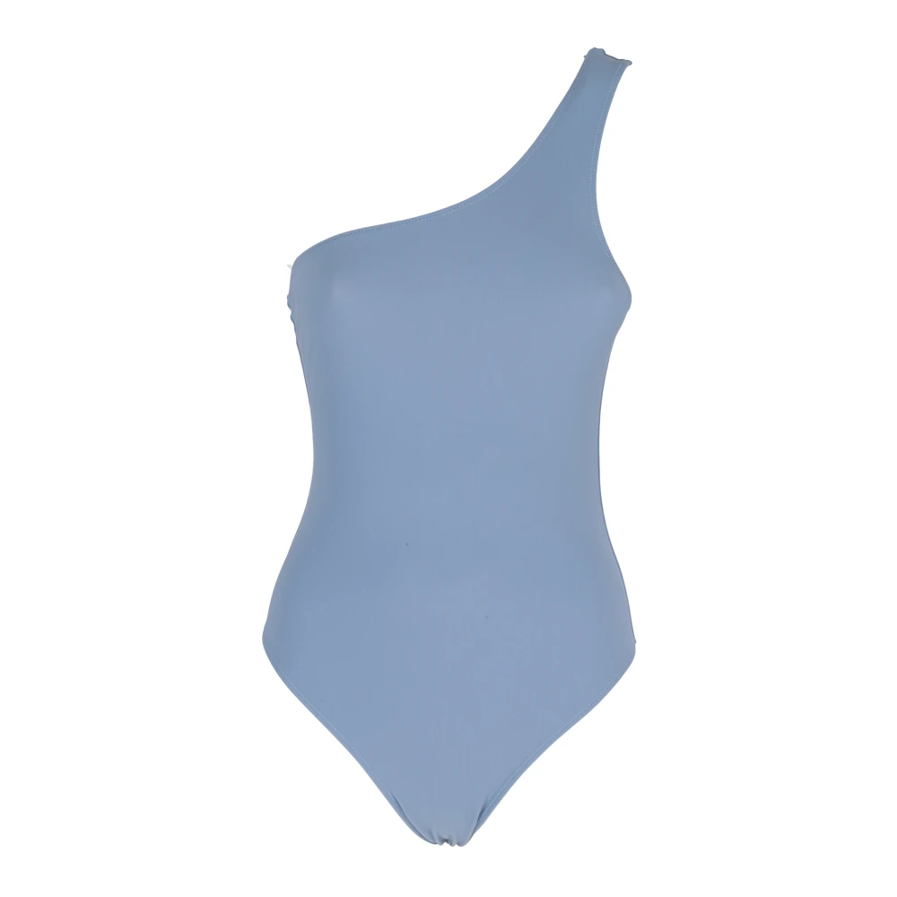Lido Elegante One Shoulder Jurk Blue Dames
