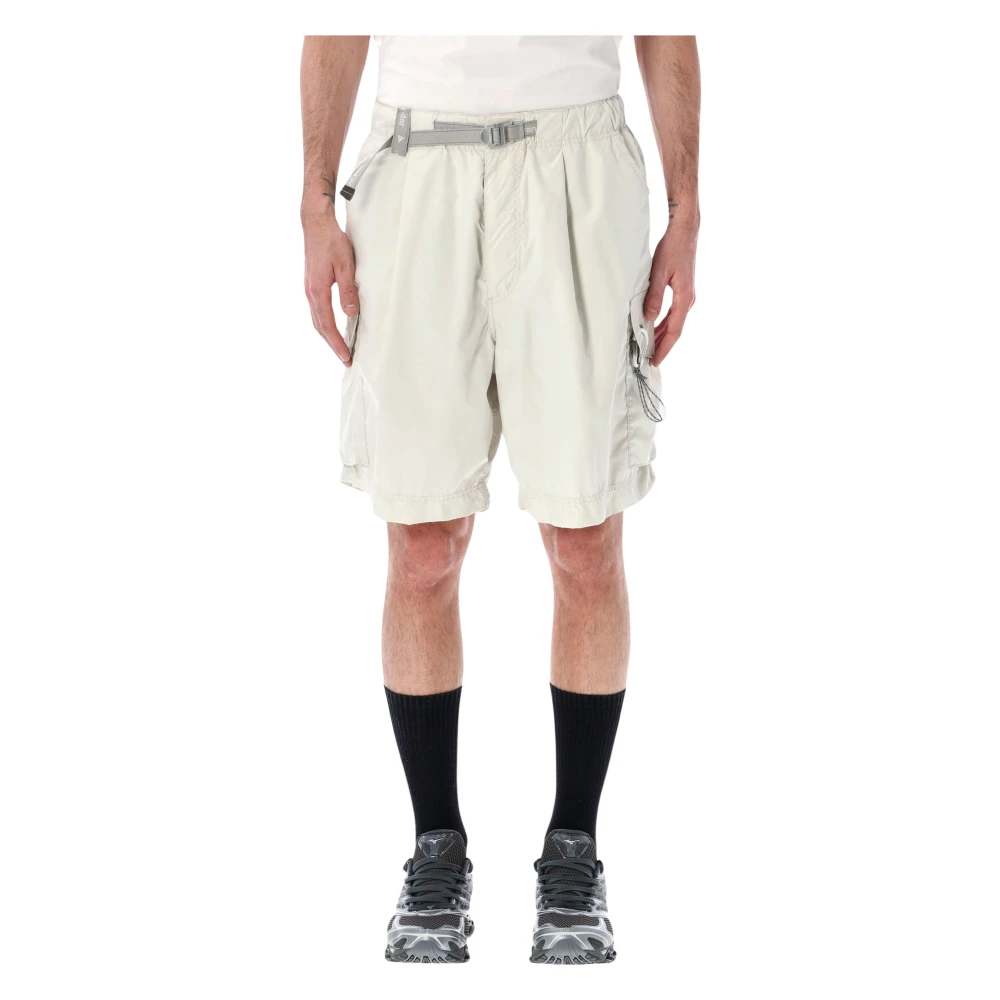 And Wander Men's Beige Casual Shorts, Xl, Oversized Cargo Short
