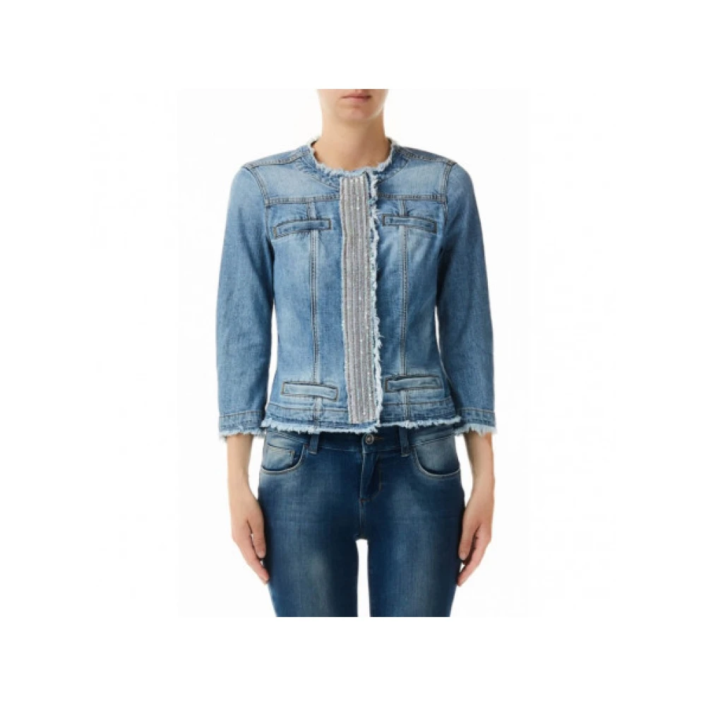 Jackets > Denim Jackets - - Liu Jo - Modalova