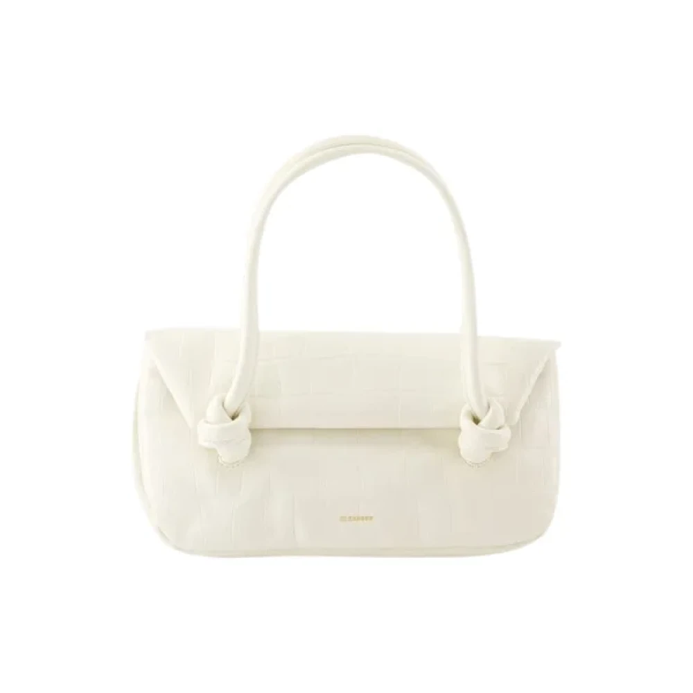 Jil Sander Women's Beige Handbags, One Size, Knot Sm Shoulder Bag