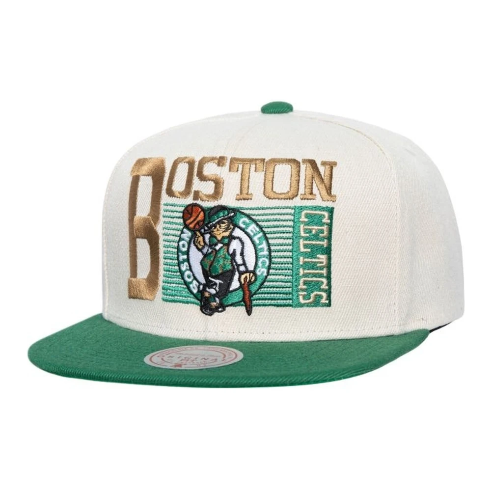 Mitchell & Ness Witte Celtics Speed Zone Snapback Multicolor Heren