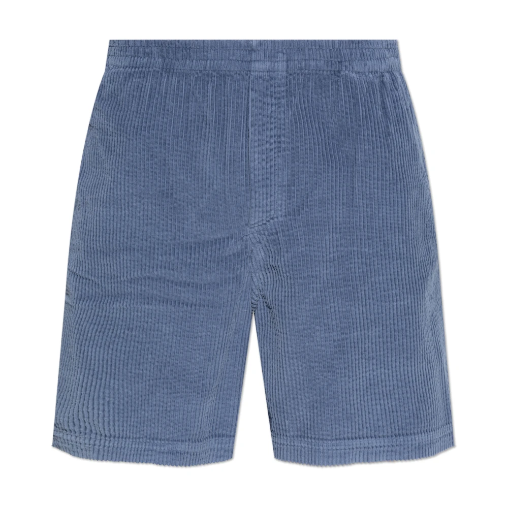 American Vintage Mannelijk Blauw Korte Broeken Heren, Xl, Katoen, Padow Shorts