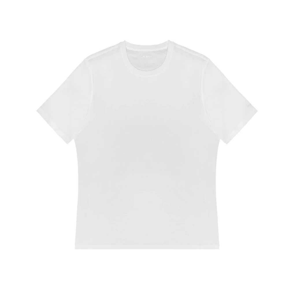 People of Shibuya Reflecterend Logo T-shirt Shiko Wit White Heren