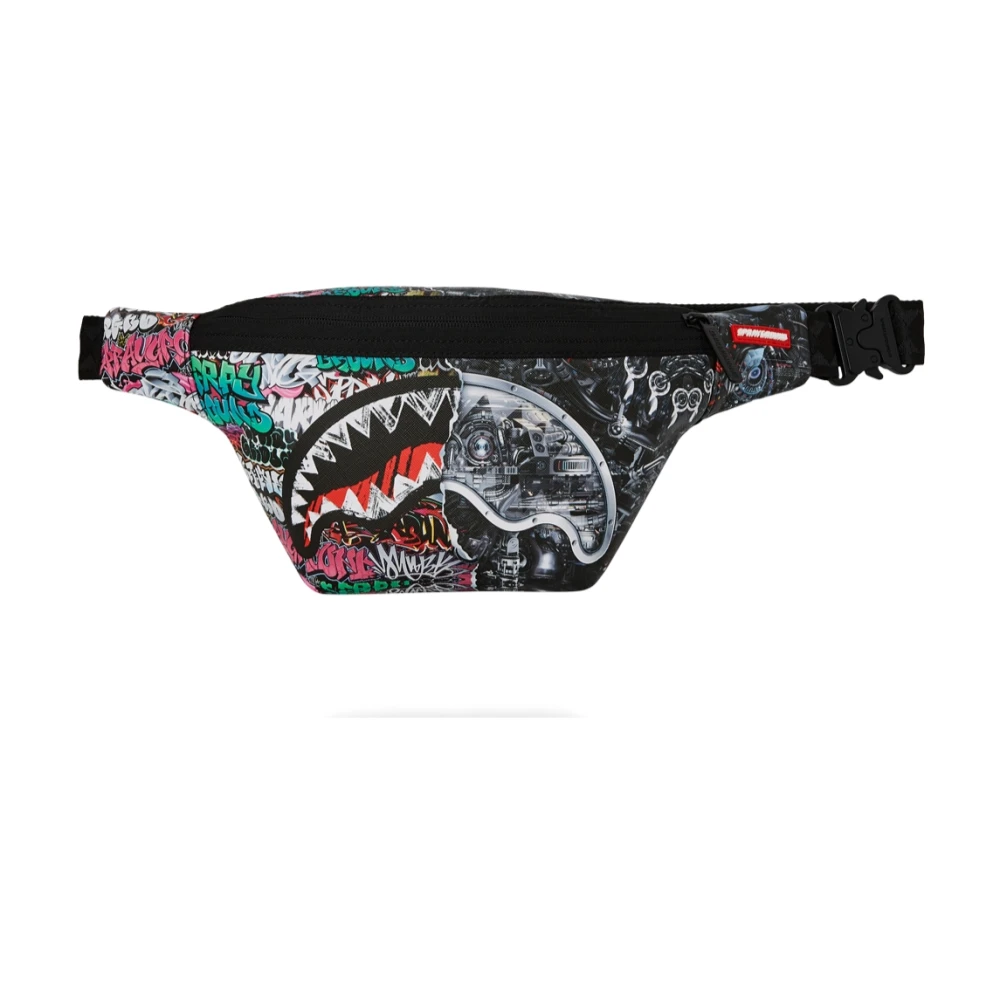 Sprayground Women's Crossbody Bag With Shark Print