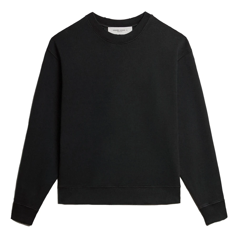 Golden Goose Unisex Black Jersey Capsule Sweatshirt - Sweatshirts - S - Sweatshirts & Hoodies