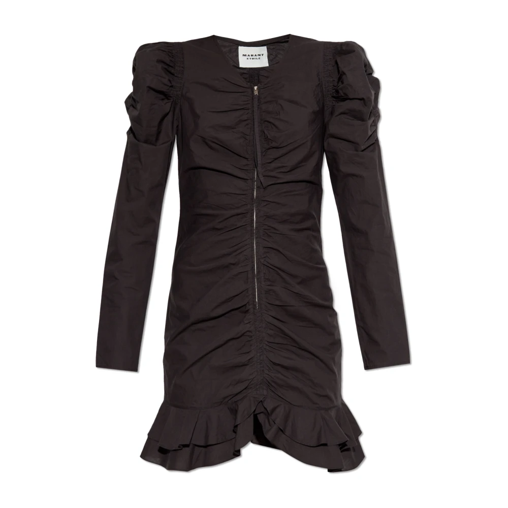 Marant Étoile Women's Black Short Dresses, 2XS, Briali Dress