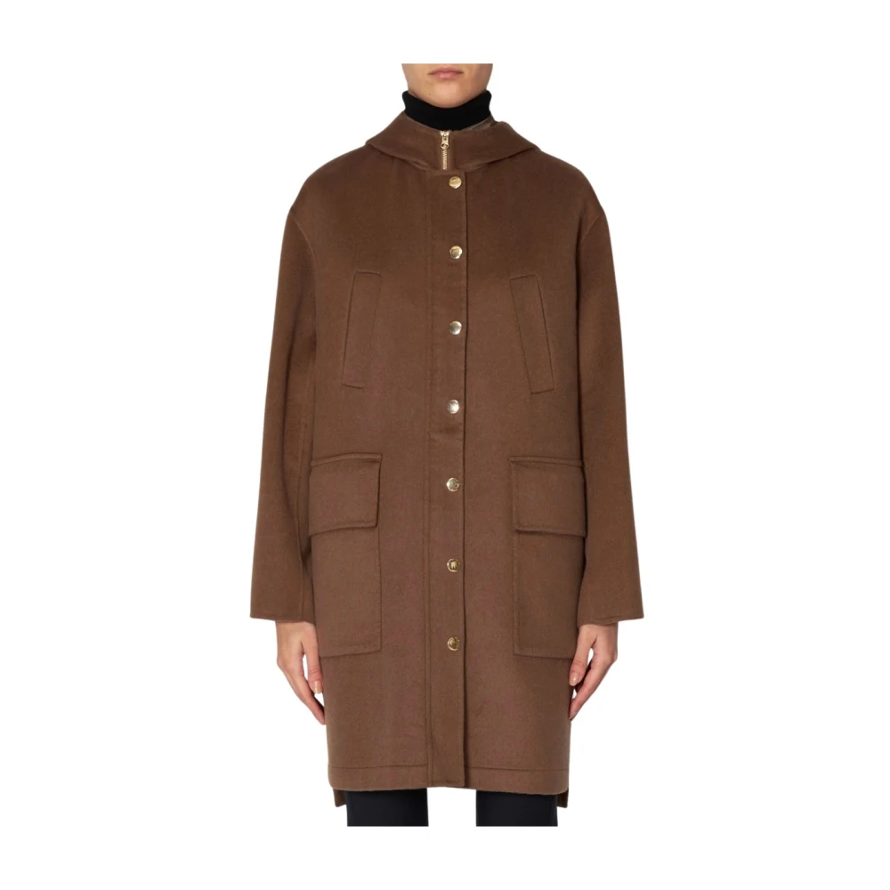 Kaos - Coats > Parkas - Brown - Kaos - Modalova