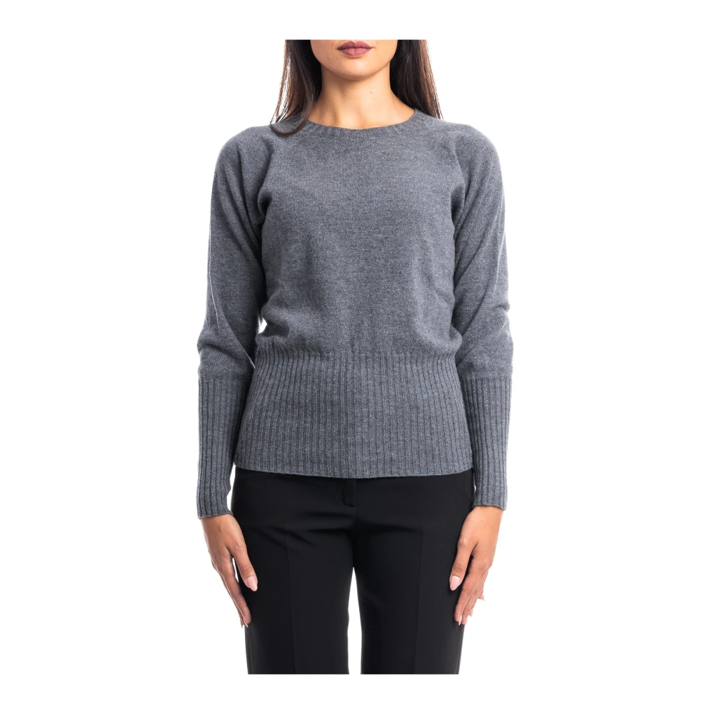 Seventy Crewneck Sweater Gray Dames