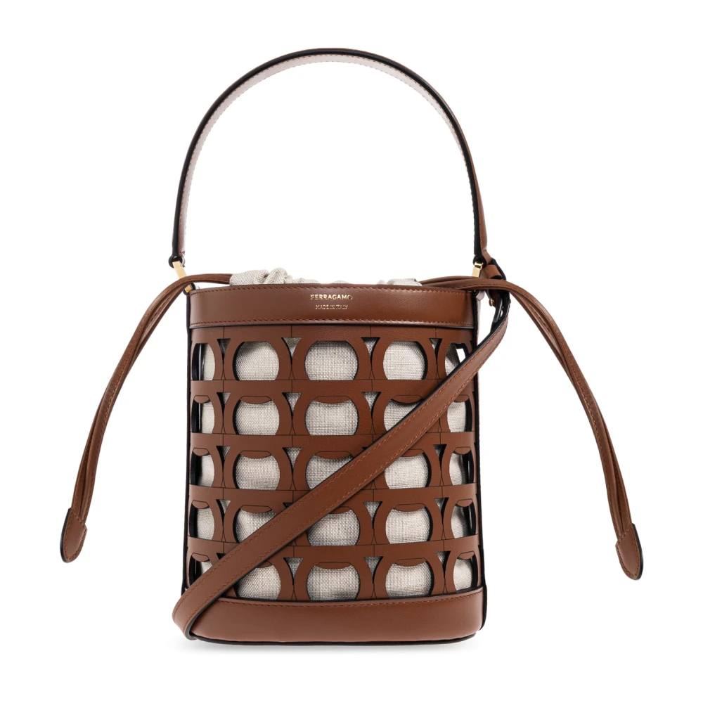 Ferragamo Donna Marrone Borse, Taglia Unica, New,