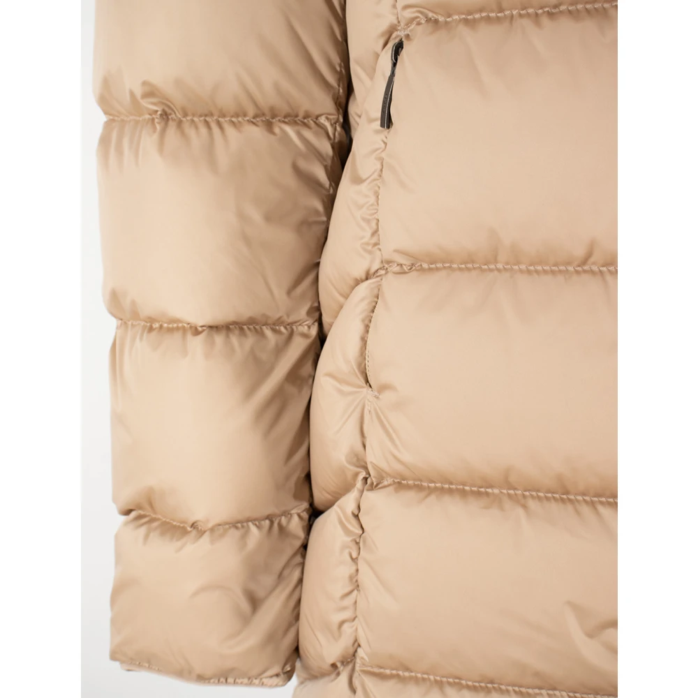 Parajumpers Gewatteerde Donsjas met Capuchon Beige Dames