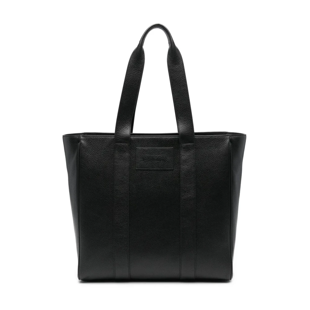 Emporio Armani Stijlvolle Winkelzak Black Heren