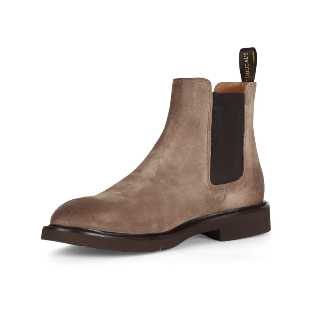 Doucal's Suede Chelsea Laarzen Brown Heren