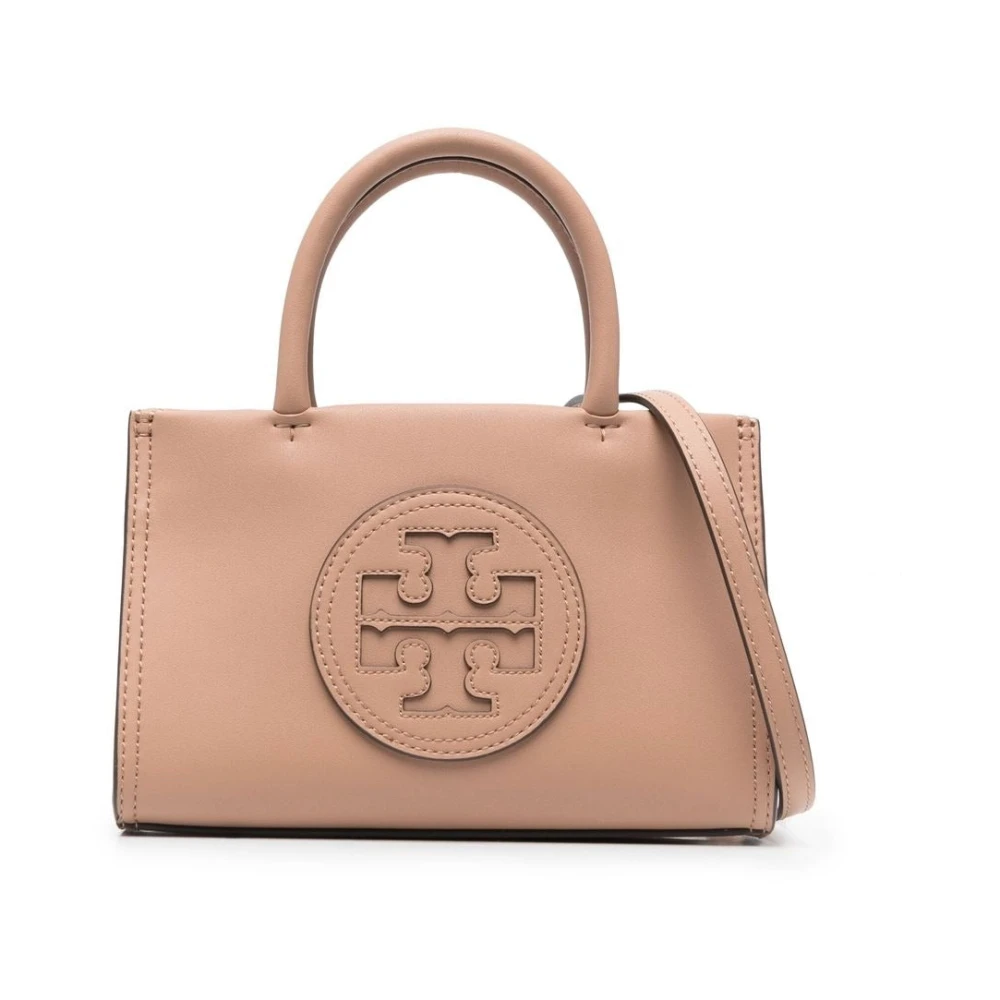 TORY BURCH Mini Ella Bio Tote Tas Beige Dames