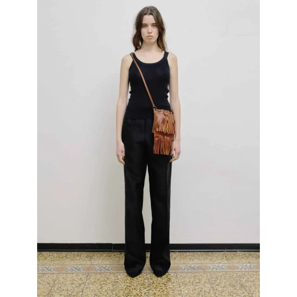 Dolce & Gabbana Pre-owned Leather shoulder-bags Brown Dames