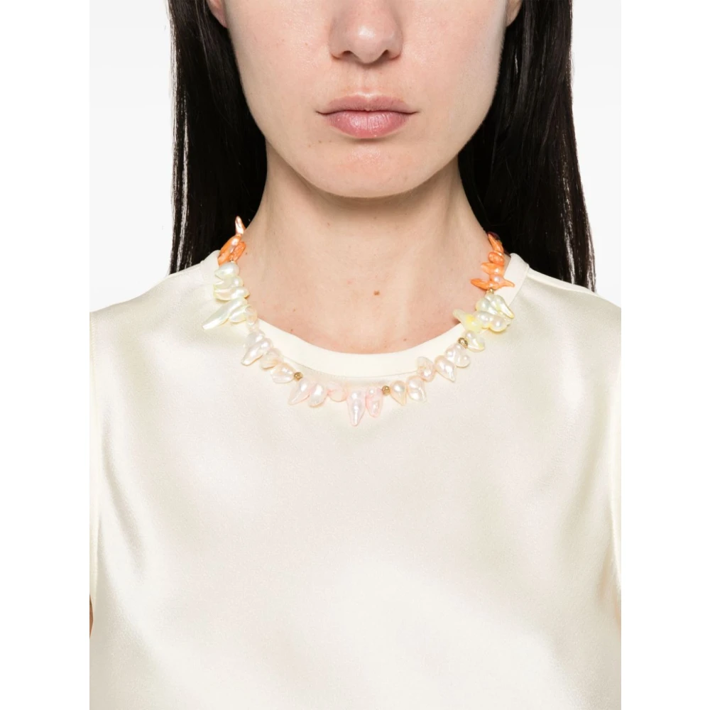 Forte Beige Topkleding voor vrouwen Ss25 Beige Dames